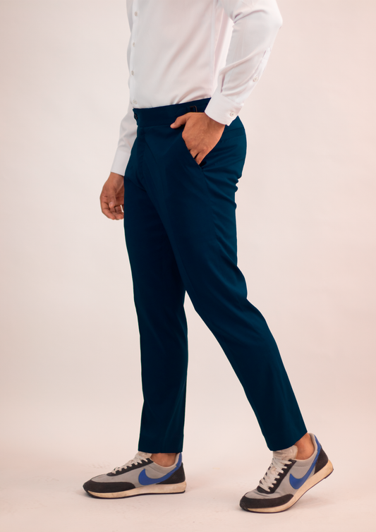 Pantalón táctico antifluido (Azul)