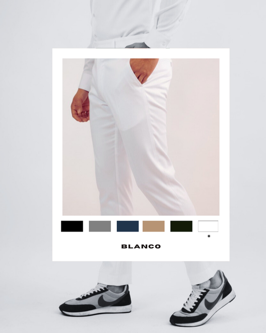 Pantalón táctico antifluido (Blanco)