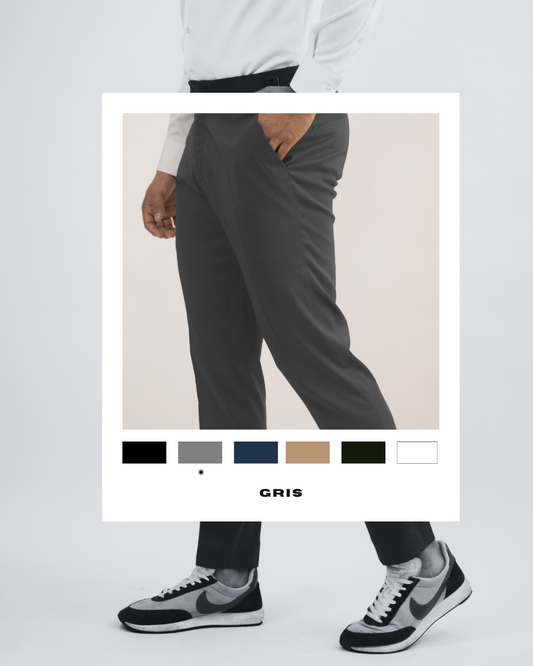 Pantalón táctico antifluido (Gris)