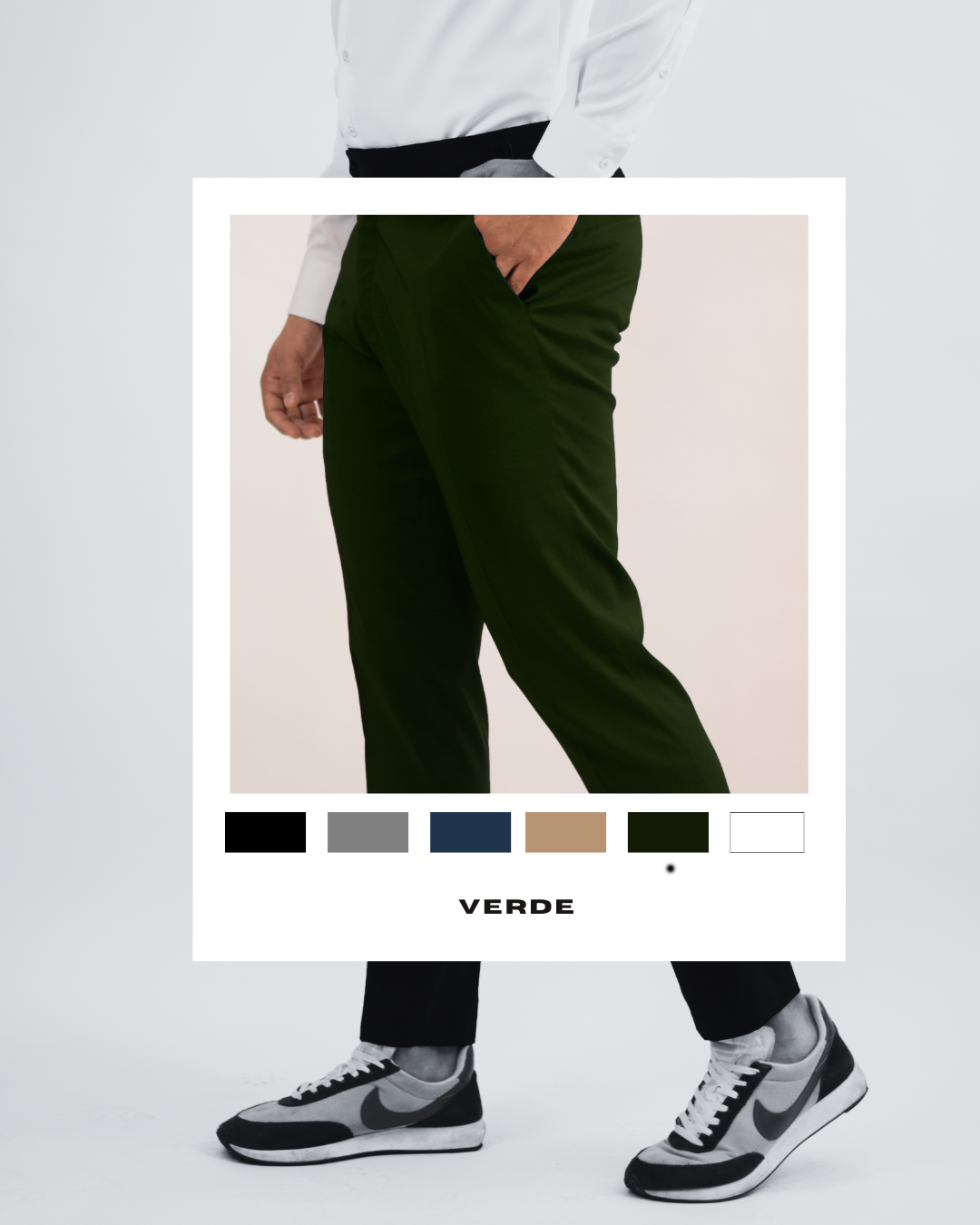 Pantalón táctico antifluido (Verde)